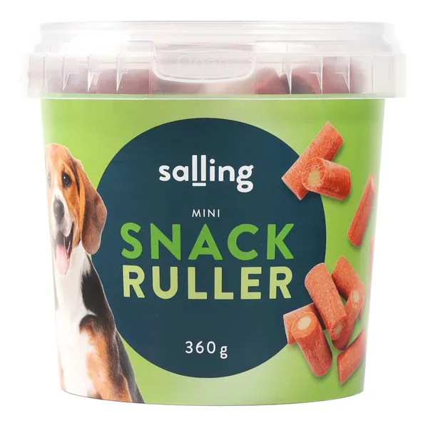 Daļēji mitra uzkoda suņiem Salling rullīši 360g