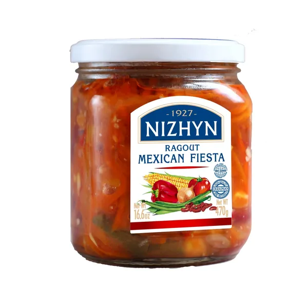 Dārzeņu ragū NIZHYN Mexican Fiesta, 470g
