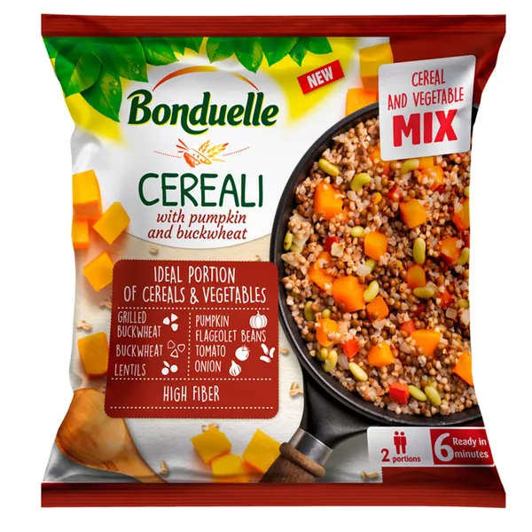 Dārzeņu un griķu maisījums Bonduelle saldēts 400g