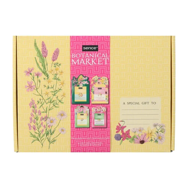 Dāvanu komplekts Sence Collection maskas Botanical Market 4gab.