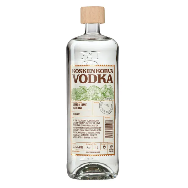 Degvīns Koskenkorva Lemon Lime 37,5% 1l