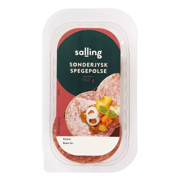 Desa Salling Dienvidjutlandes, kūpināta un žāvēta 100g