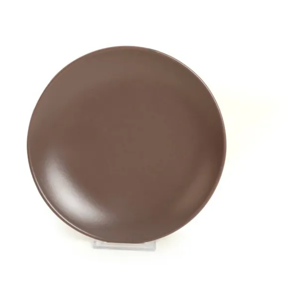 Deserta šķīvis Keramika 21cm pelēks