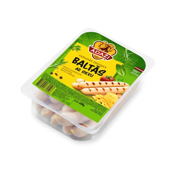 Desiņas cepamās baltās ar sieru 400g