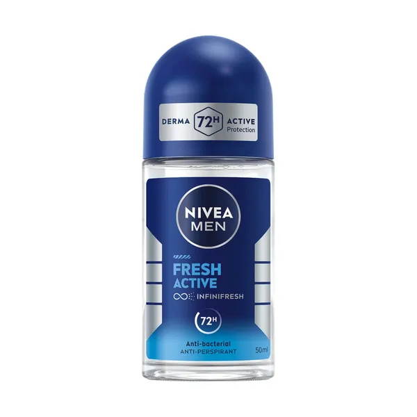 Dezodorants Nivea fresh activ vīriešiem rullveida 50ml