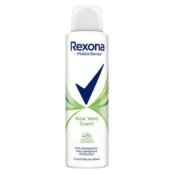 Dezodorants sievietēm izsmidzināms Rexona aloe vera 150ml