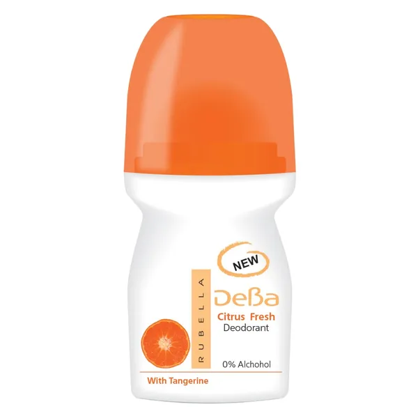 Dezodorants DeBa Citrus Fresh Roll On 50ml