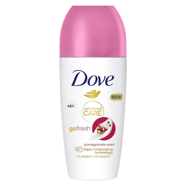 Dezodorants Dove Pomegranate & Lemon Verbena Scent rullītis 50ml