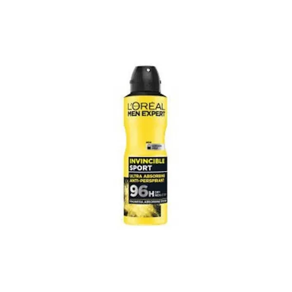 Dezodorants Loreal Paris Men Expert Invincible Sport Izsmidzināms 150ml