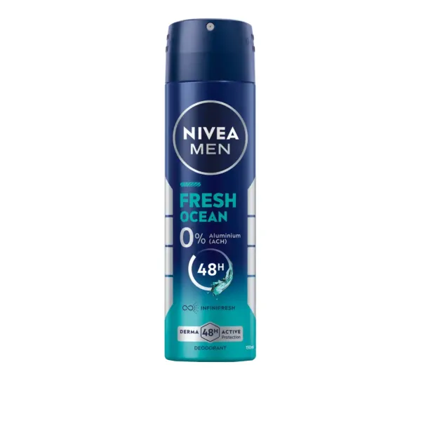 Dezodorants NIVEA MEN Fresh Ocean izsmidzināms 150ml