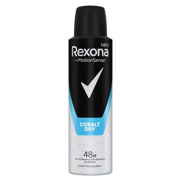 Dezodorants REXONA COBALT vīriešiem 150ml