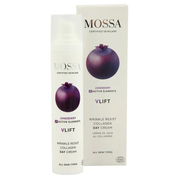 Dienas krēms Mossa V-Lift Wrinkle Resist kolagēna 50ml