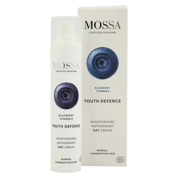 Dienas krēms Mossa Youth Defence mitrinošs antioksidantu 50ml