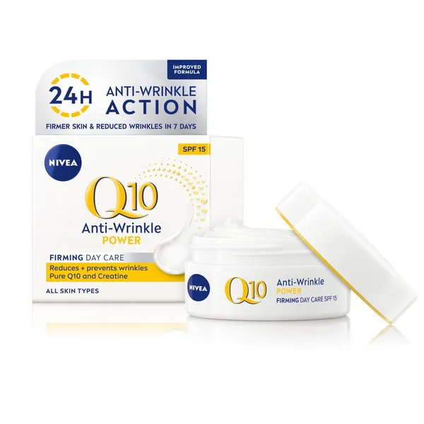 Dienas krēms Nivea VSG Q10 plus SPF15 pretgrumbu 30+ 50ml