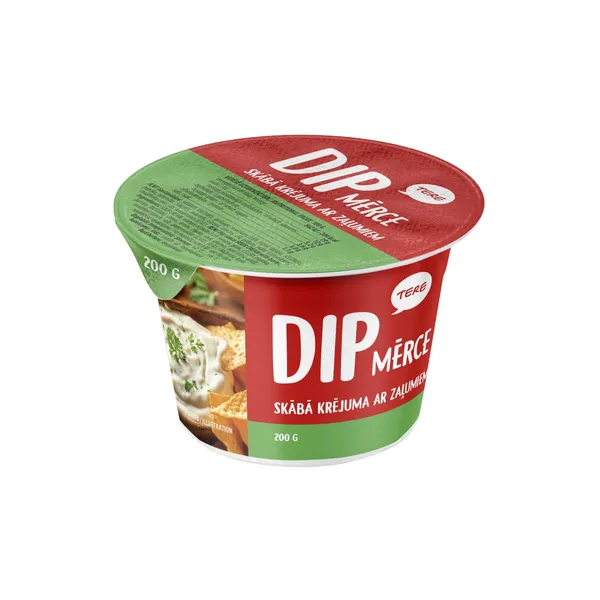 Dipmērce Tere ar zaļumiem 200g