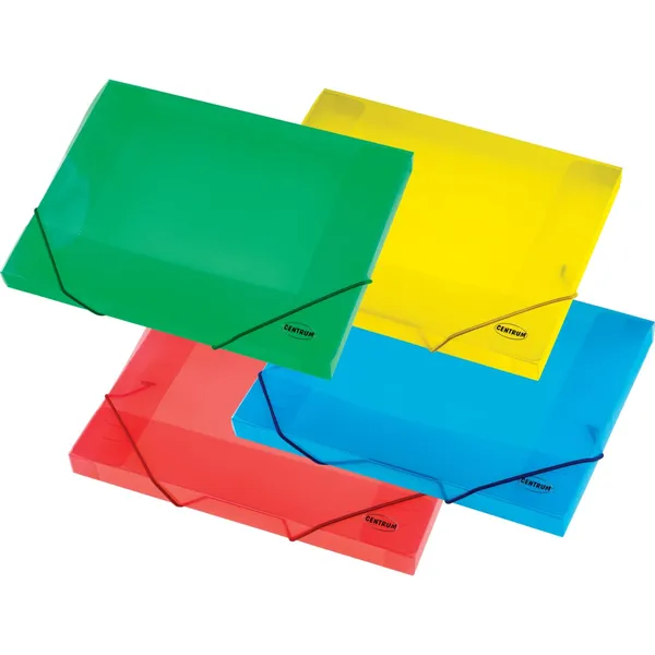 Dokumentu mape Centrum A4*2.5cm 0.60mm, krāsa un dizains var atšķirties BS26