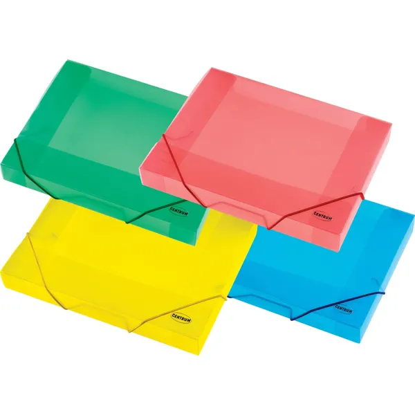 Dokumentu mape Centrum A4*4cm 0.60mm, krāsa un dizains var atšķirties BS26
