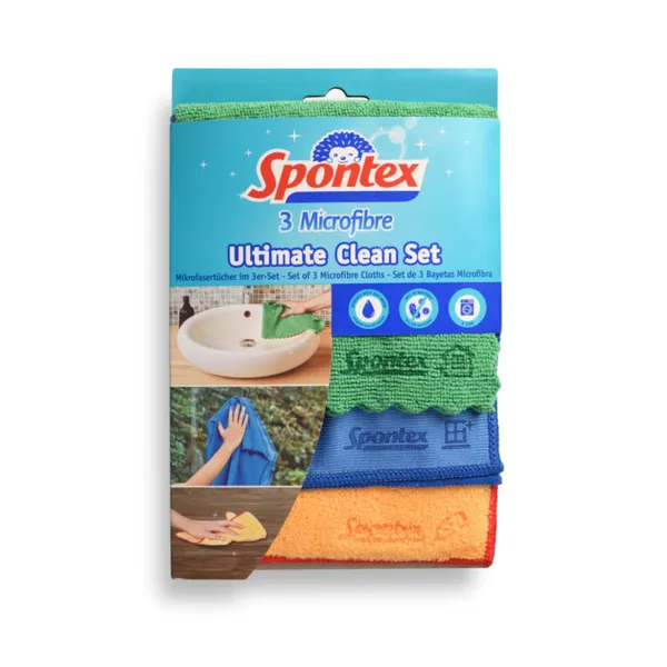 Drānas Spontex Ultimate Clean Set, 3 gab SS26