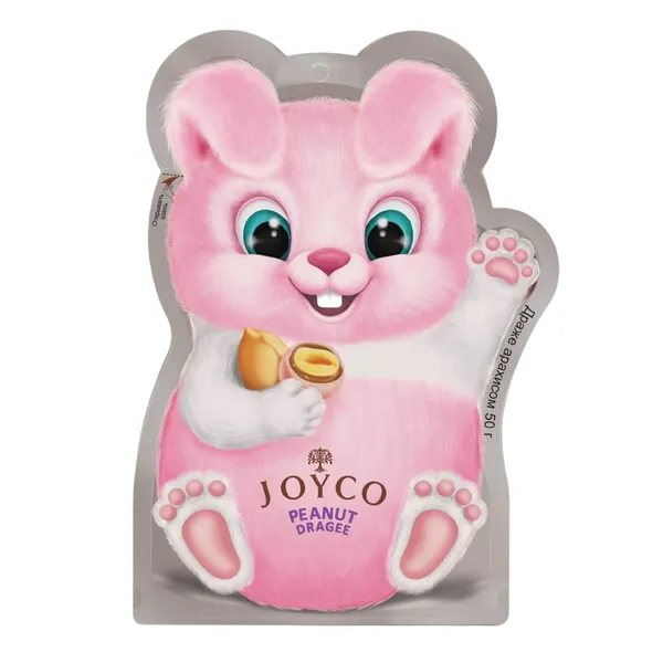 Dražejas Joyco zaķis ar zemesriekstiem 50g