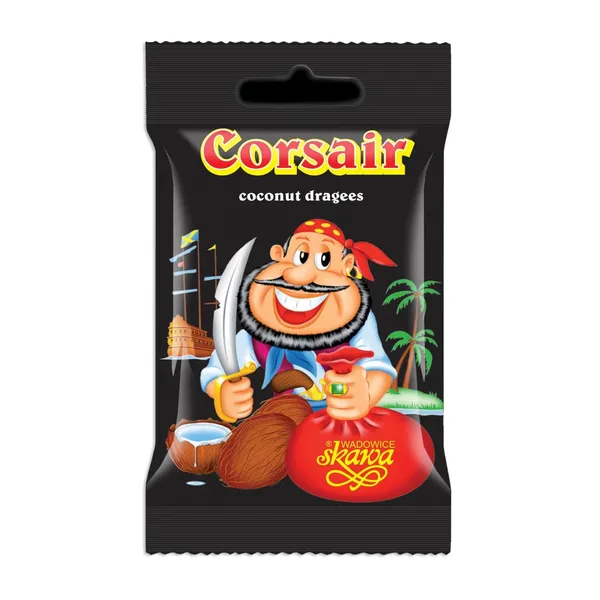 Dražejas Skawa kokoss šokolādē 70g