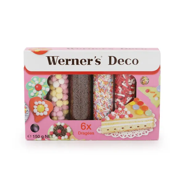Dražejas Werners Deco dekorēšanai 150g