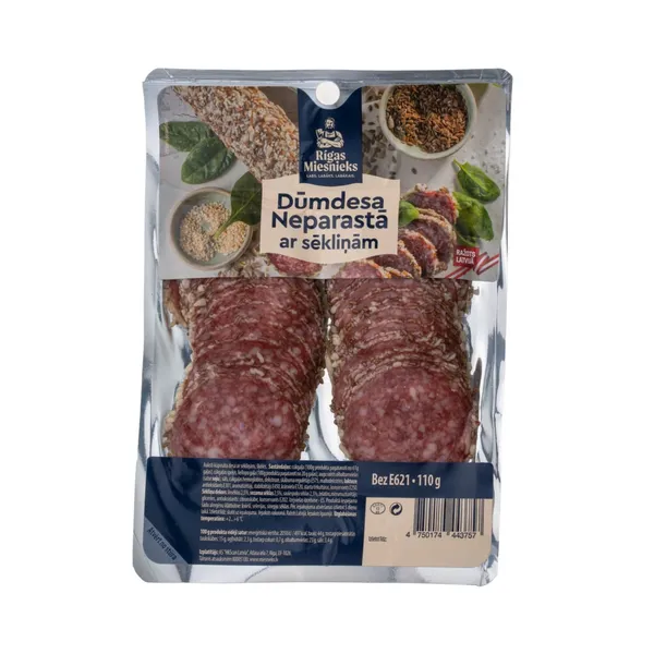 Dūmdesa Rīgas miesnieks neparastā ar sēkliņām šķēlēs 110g