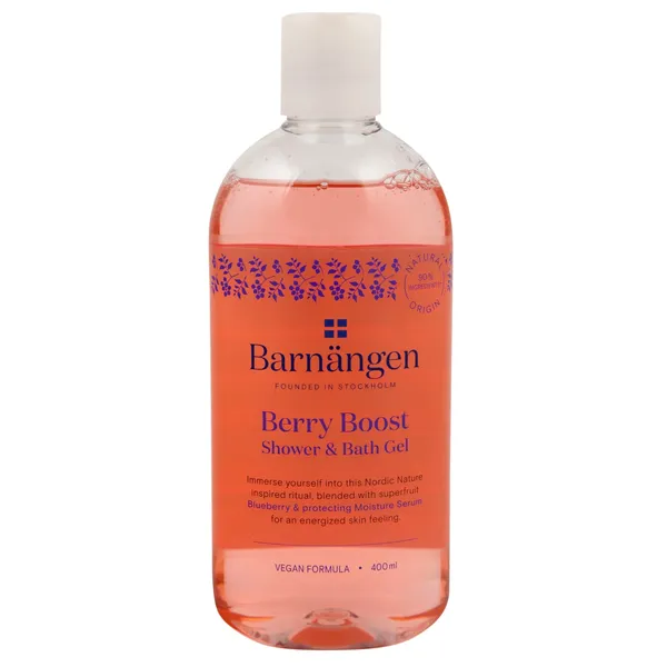 Dušas un vannas želeja Barnangen Berry Boost 400ml