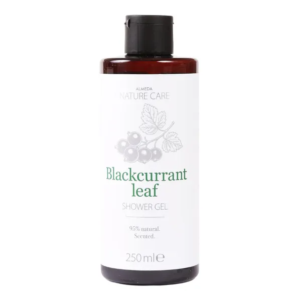 Dušas želeja Almeda Nature Care Blackcurrant leaf 95% dabīga, aromatizēta 250ml