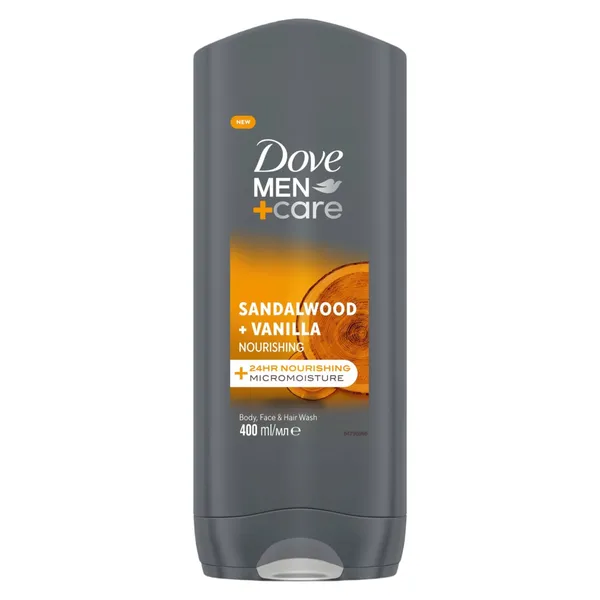 Dušas želeja Dove Men Sand&Vanilla 400ml