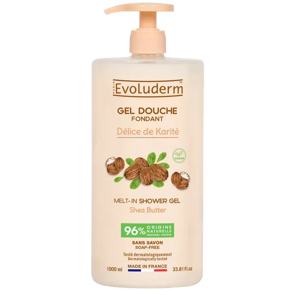 Dušas želeja Evoluderm Delice Karite 1l