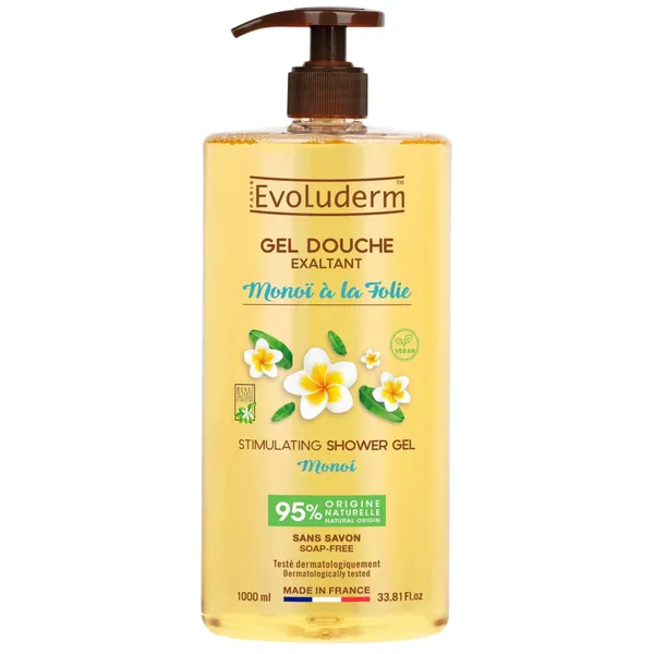 Dušas želeja Evoluderm Monoi a la Folie 1l