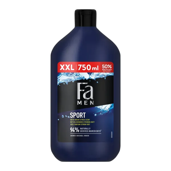 Dušas želeja FA SPORT vīriešiem 750ml