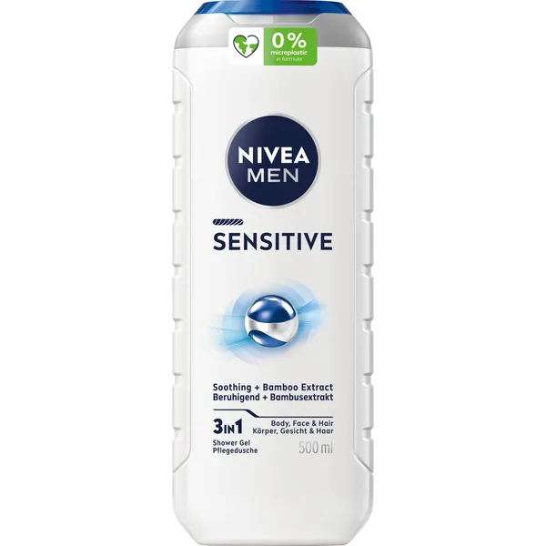 Dušas želeja vīriešiem Nivea Sensitive 500ml