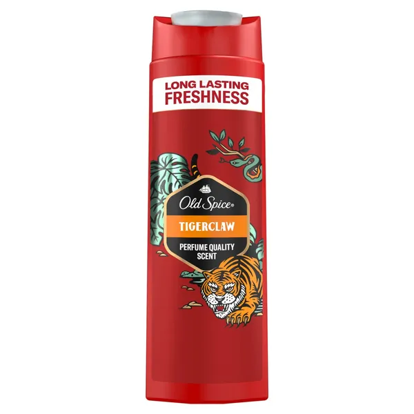 Dušas želeja vīriešiem Old Spice Tiger Claw 400 ml