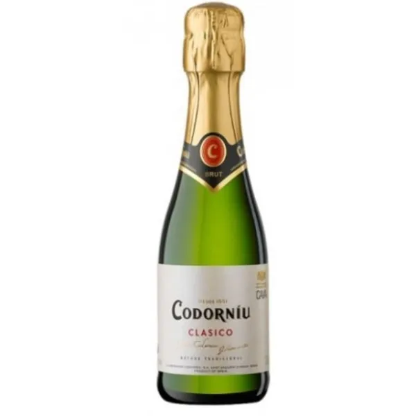 Dzirkstošais vīns Codorniu Clasico Cava Brut 11,5% 0,20l
