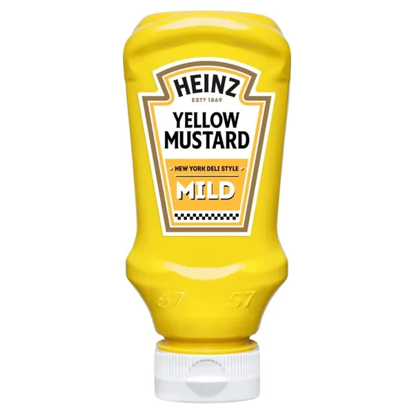 Dzeltenās sinepes Heinz Mild 240g