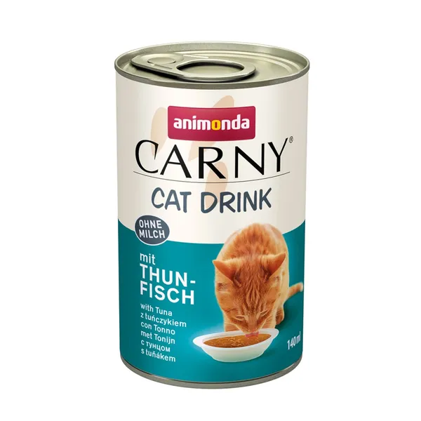 Dzēriens kaķiem Carny Cat Drink ar tunci 140ml