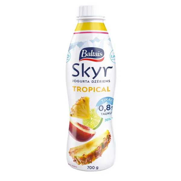 Dzeramais jogurts Baltais Skyr Tropical 700g