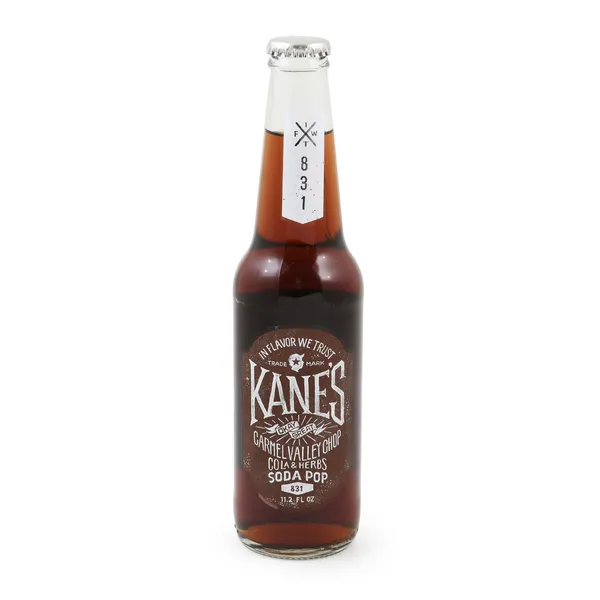 Dzēriens Kanes Cola&Herbs gāzēts 0,33l