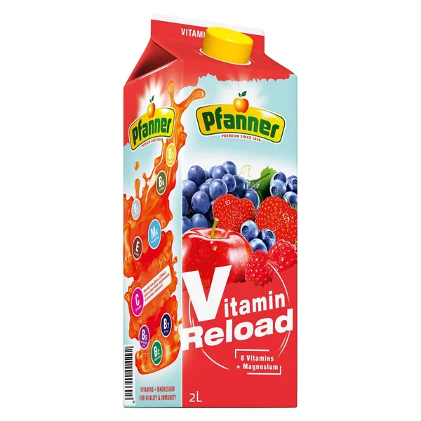 Dzēriens Pfanner vitamīnu 2L