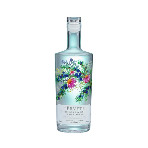 Džins Tērvete London Dry Gin 40% 0,7l
