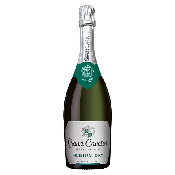 Dzirkstošais vīns Grand Cavalier Medium Dry 11% 0.75l