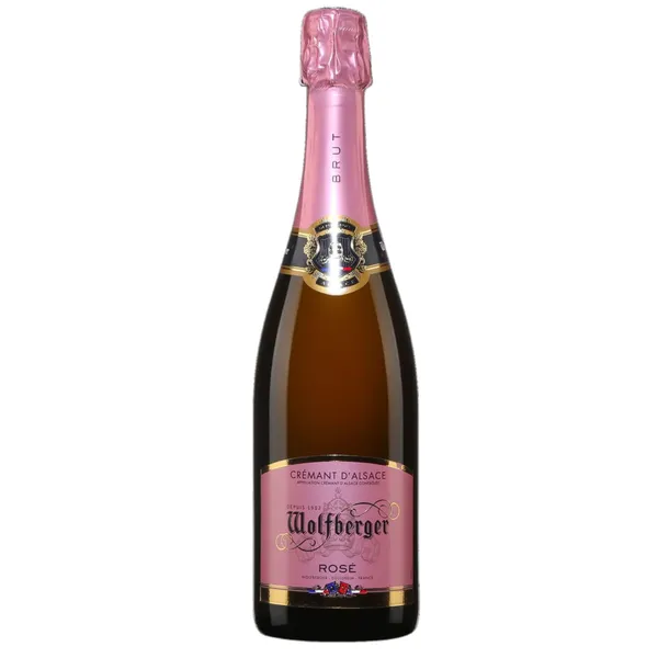 Dzirkstošais vīns Wolfberger Cremant Rose Brut Alsace 12% 0.75l