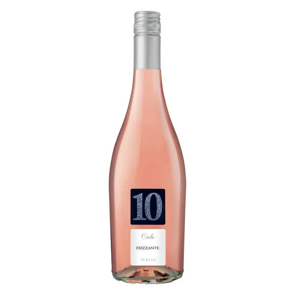 Dzirkstošais vīns Cielo 10 Rosato Frizzante Merlot Veneto 10% 0,75l