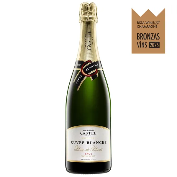 Dzirkstošais vīns Maison Castel Cuvee Blanche Brut 11% 0,75l