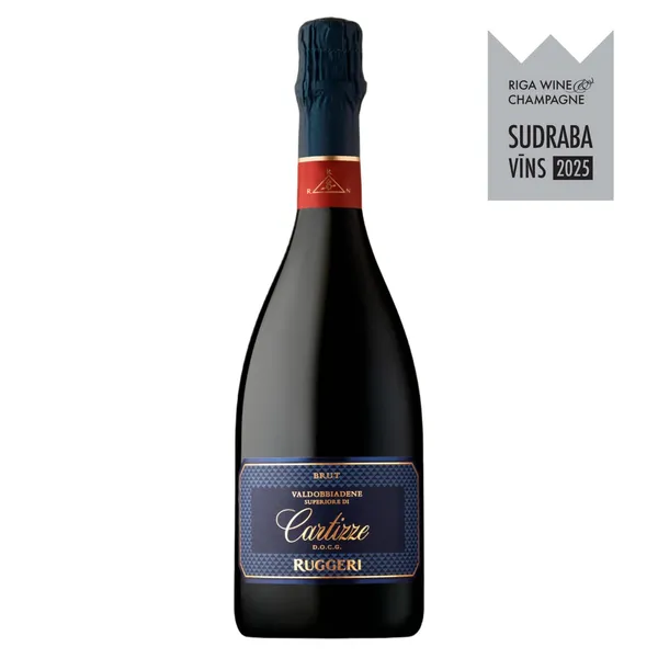 Dzirkstošais vīns Ruggeri Cartizze Prosecco Brut, sausais 11.5% 0.75l