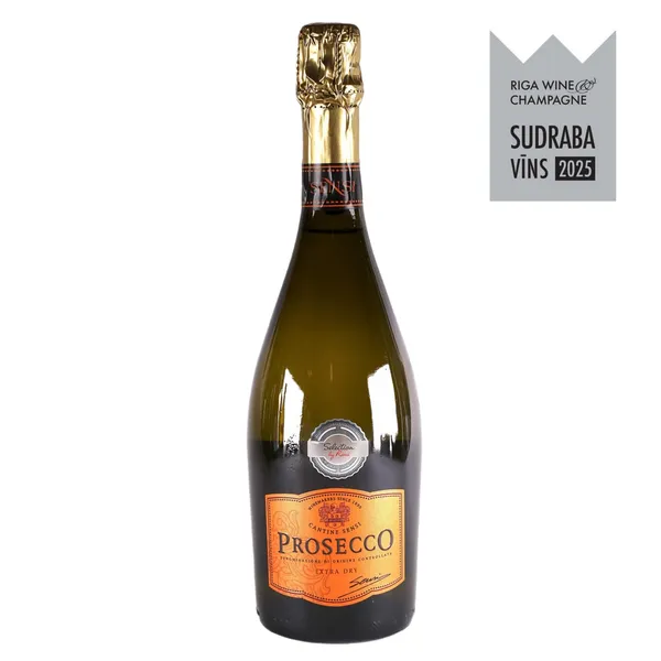 Dzirkstošais vīns Selection by Rimi Sensi Prosecco Extra Dry Doc 11% 0,75l, pussauss