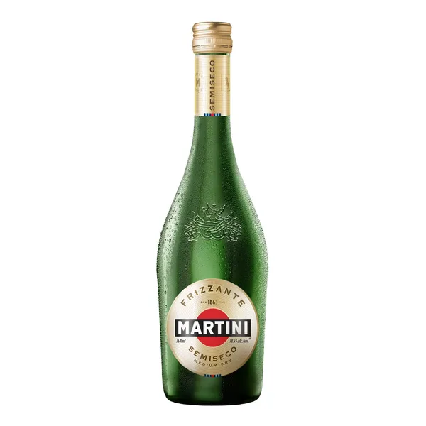 Dzirkstošais vīns Martini Frizzante Semiseco 10,5% 0,75l