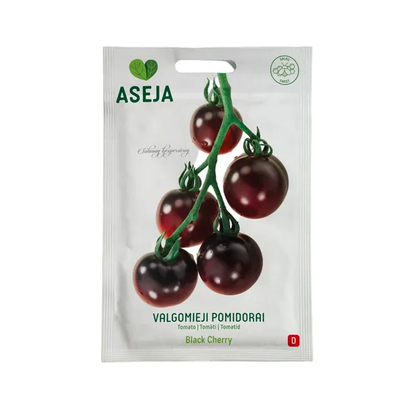 Ēdami tomāti Black Cherry, Aseja, 10gab., 20-0503 (D)