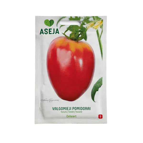 Ēdami tomāti Oxheart, Aseja, 0,2g, 20-0095 (B)